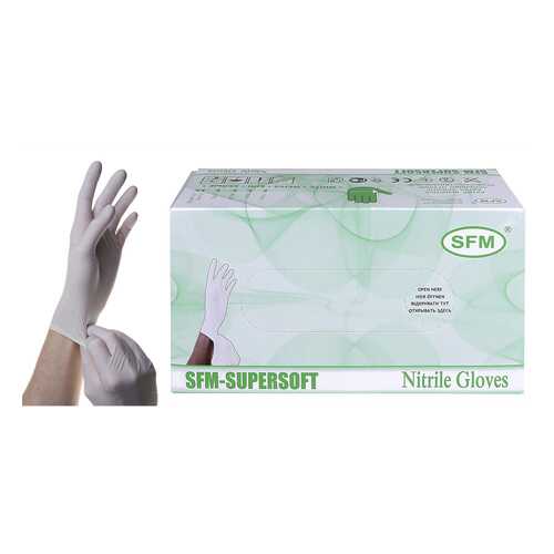 Перчатки медицинские SFM Hospital Products SUPERSOFT S белый 100 пар в Аптека Невис