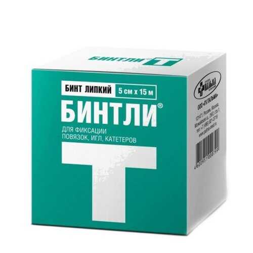 Бинт Бинтли 15 м х 5 см 951000799 белый в Аптека Невис