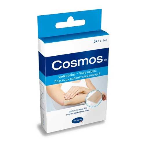 Пластырь Cosmos Water-Resistant Hartmann водоотталкивающий гипоаллергенный 6 х 10 см 5 шт. в Аптека Невис