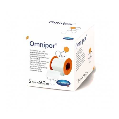 Пластырь Omnipor фиксирующий для чувствительной кожи 5 см х 9,2 м в Аптека Невис