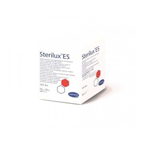 Салфетки Sterilux ES марлевые нестерильные 13 нитей 8 слоев 7,5 х 7,5 см 100 шт. в Аптека Невис