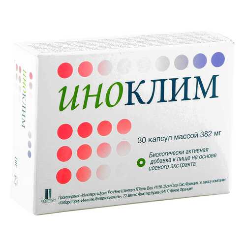 Иноклим Innothera Chouzy 382 мг 30 капсул в Аптека Невис