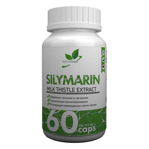 Для печени силимарин NATURALSUPP Silymarin капсулы 60 шт. в Аптека Невис