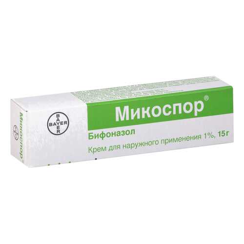 Микоспор крем 1 % туба 15 г в Аптека Невис