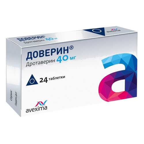 Доверин таблетки 40 мг №24 в Аптека Невис