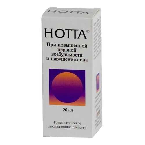 Нотта капли 20 мл N1 в Аптека Невис