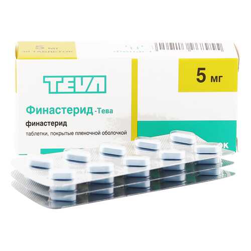 Финастерид-Тева таблетки 5 мг 30 шт. в Аптека Невис