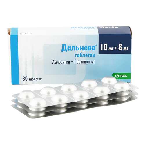 Дальнева таблетки 10 мг+8 мг 30 шт. в Аптека Невис