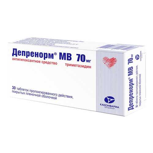 Депренорм МВ таблетки пролонг 70 мг 30 шт. в Аптека Невис