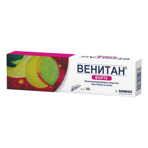 Венитан форте гель наружный туба 50 г уп. №1 в Аптека Невис