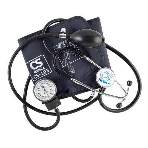 Тонометр CS Medica CS-105 механический на плечо с фонендоскопом в Аптека Невис