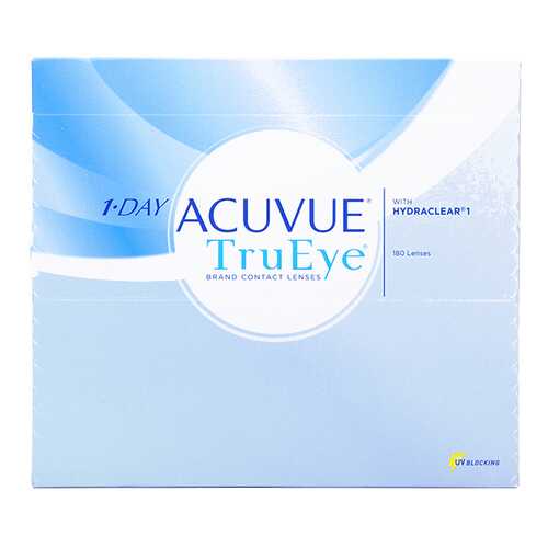 Контактные линзы 1-Day Acuvue TruEye 180 линз R 9,0 -7,00 в Аптека Невис