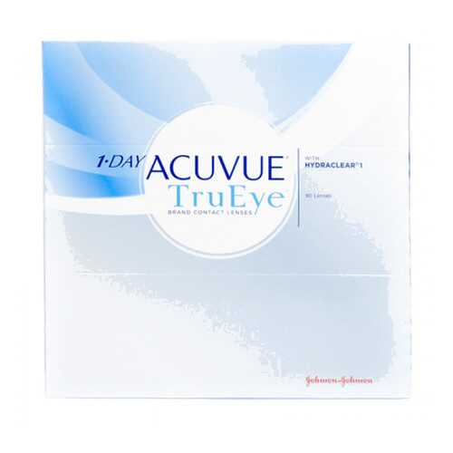 Контактные линзы 1-Day Acuvue TruEye 90 линз R 8,5 -7,50 в Аптека Невис