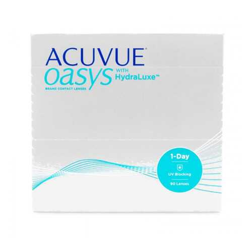 Контактные линзы Acuvue Oasys 1-Day with HydraLuxe 90 линз R 8,5 -9,50 в Аптека Невис