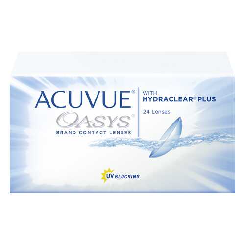 Контактные линзы Acuvue Oasys with Hydraclear Plus 24 линзы R 8,4 -4,75 в Аптека Невис