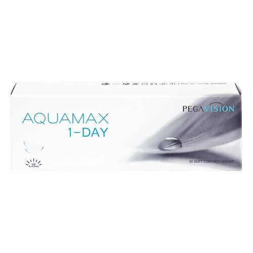 Контактные линзы AQUAMAX 1-DAY 30 линз R 8,6 -1,00 в Аптека Невис