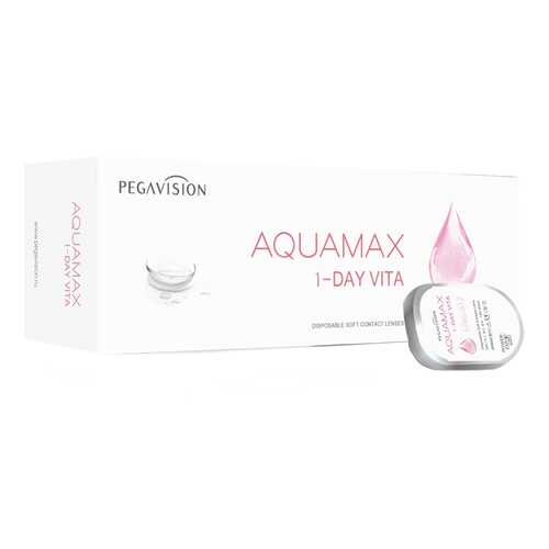 Контактные линзы Aquamax 1 Day Vita 30 линз R 8,6 -1,25 в Аптека Невис