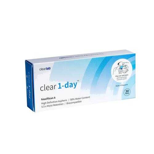 Контактные линзы ClearLab Clear 1-Day 30 линз R 8.7 +02,00 в Аптека Невис