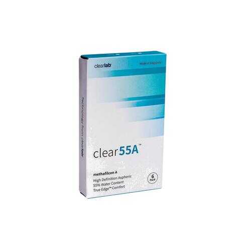 Контактные линзы ClearLab Clear 55 A 6 линз R 8.7 -05,75 в Аптека Невис