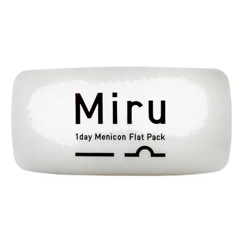 Контактные линзы Miru 1 day Menicon Flat Pack -6,00 30 шт. в Аптека Невис