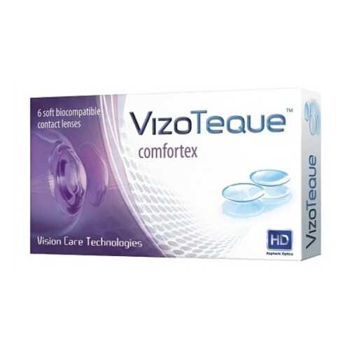 Контактные линзы VizoTeque Comfortex 6 линз R 8,6 -2,00 в Аптека Невис