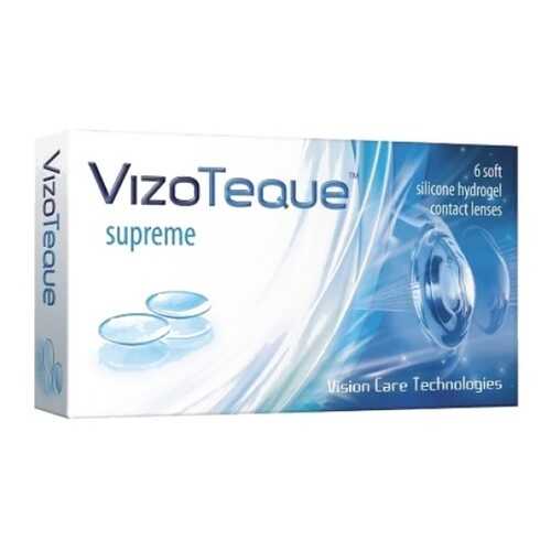 Контактные линзы VizoTeque Supreme 6 линз R 8,6 +7,50 в Аптека Невис