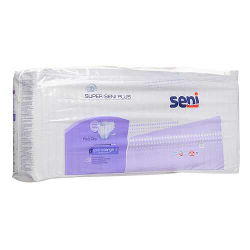 Подгузники для взрослых, XL, 30 шт. Super Seni Plus в Аптека Невис