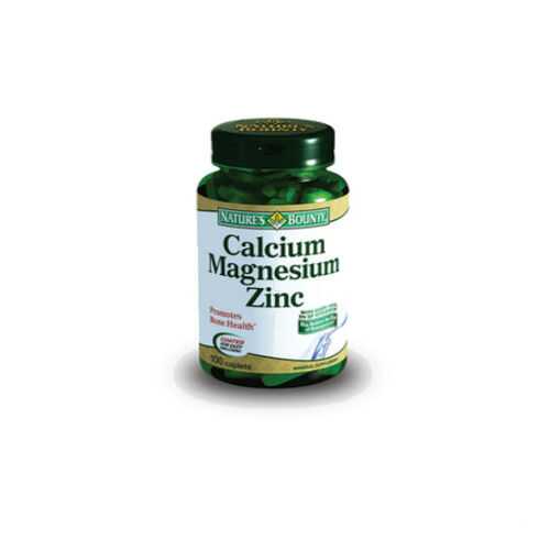 Добавка Nature's Bounty Кальций-Магний-Цинк таблетки 100 шт. в Аптека Невис