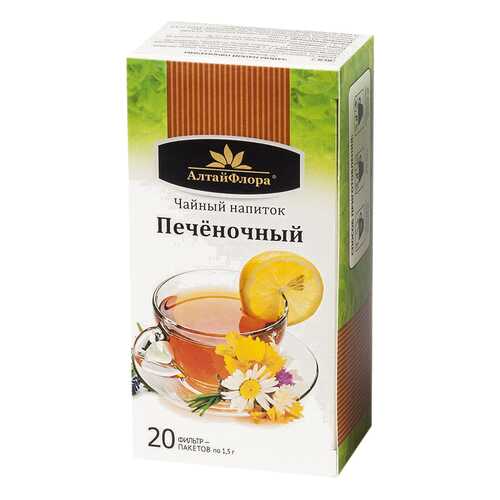 Чайный напиток Печеночный 20 ф п * 1,5 г АлтайФлора в Аптека Невис