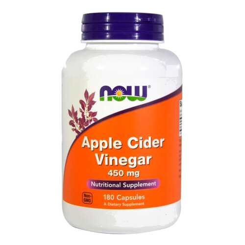 Добавка для здоровья NOW Apple Cider Vinegar 180 капс. в Аптека Невис