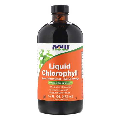 Добавка для здоровья NOW Liquid Chlorophyll 473 мл мята в Аптека Невис