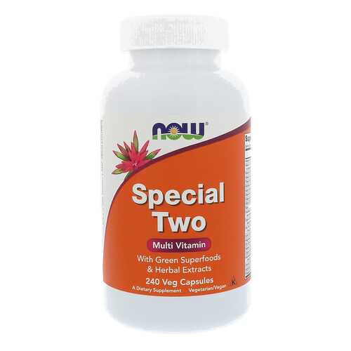 Витаминный комплекс NOW Special Two Multi Vitamin 240 капс. без вкуса в Аптека Невис