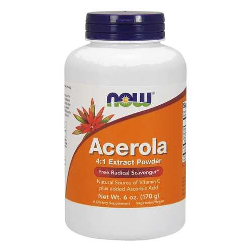 Антиоксидант NOW Acerola Powder 170 г натуральный в Аптека Невис