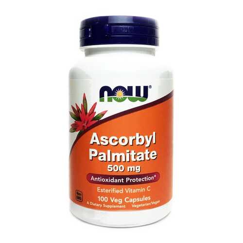 Ascorbyl Palmitate Now капсулы 500 мг 100 шт. в Аптека Невис