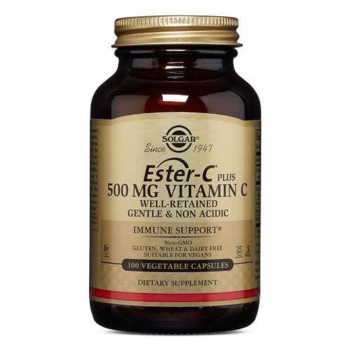 Витамин C Solgar Ester-C Plus Vitamin C 100 капс. в Аптека Невис
