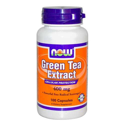 Добавка для здоровья NOW Green Tea Extract 100 капс. в Аптека Невис