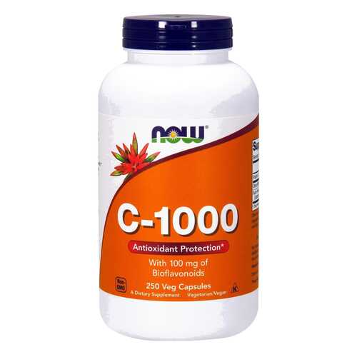 NOW C-1000 With Bioflavonoids 250 капсул в Аптека Невис