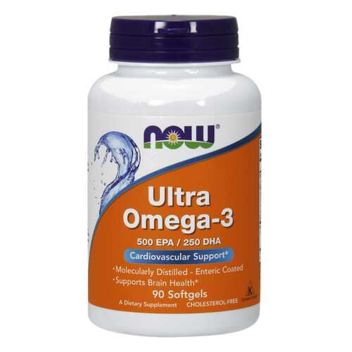 NOW ltra Omega-3 500 EPA/250 DHA 90 капсул в Аптека Невис