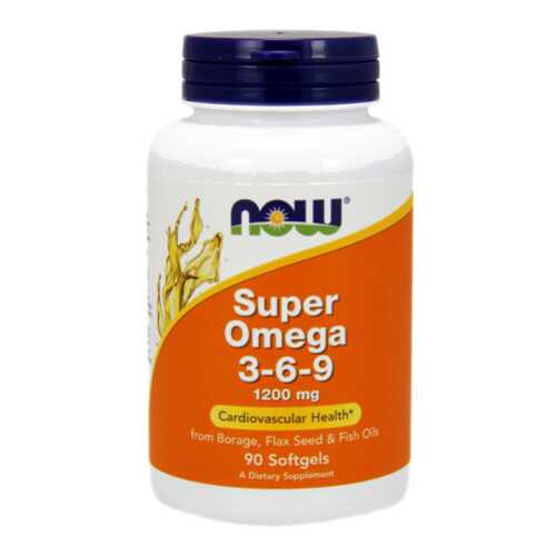 Omega 3-6-9 NOW Super 90 капс. в Аптека Невис